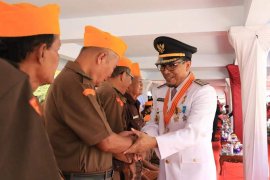 Masyarakat padati lapanga  Merdeka Binjai saksikan HUT RI