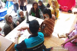 Korban kebakaran di Alalak Tengah banyak terserang ISPA