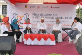 WVI-DP3A Sulteng serukan pentingnya ASI  bagi anak
