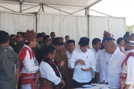 Presiden tinjau tambak garam di Desa Nunkurus