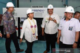 Menteri BUMN percepat kemandirian produksi mesin PT BBI pada 2024 (Video)