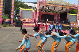 Pemprov Lampung gelar lomba permainan tradisional di Festival Krakatau 2019