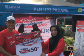PLN Sumbar meriahkan CFD serentak di empat kota