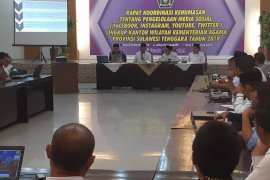 Kemenag Sultra gelar rakor kehumasan terkait pengelolaan medsos