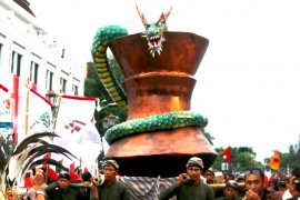 Sleman berpartisipasi dalam pawai budaya di Probolinggo