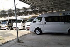 Empat minibus disediakan untuk DPRD Banjarmasin yang baru