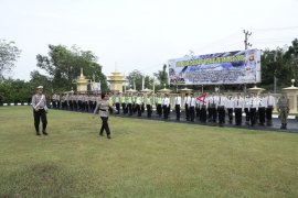 Polres Ogan Komering Ulu  gelar apel pasukan Operasi Patuh Musi 2019