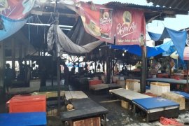 Papua Terkini: Situasi  pasar Sentral dan TPI Hamadi lengang