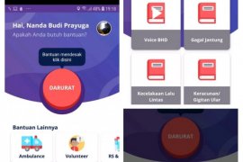 KREKI-119 aplikasi untuk pertolongan kegawatdaruratan