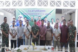 Dandim Abdya ajak wartawan promosikan Teluk Surin