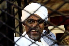Mantan presiden Sudan dihukum dua tahun penjara