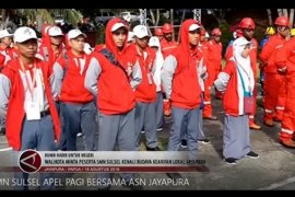 SMN Sulsel ikut apel pagi bersama ASN Jayapura