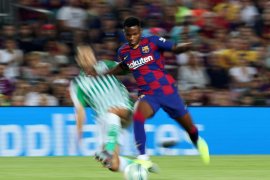 Ansu Fati bangga jadi pencetak gol termuda La Liga