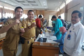 Karyawan setwan kalsel mendadak tes urine