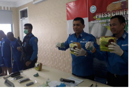 BNN Lampung gagalkan peredaran 3 kg sabu dan 1.200 butir pil ekstasi, satu kurir asal Aceh ditangkap