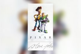 Poster "Toy Story" bertandatangan Steve Jobs laku ratusan juta