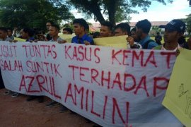 Tewas setelah diduga salah suntik, mahasiswa demo minta Kejari usut kematian pasien di RSUD