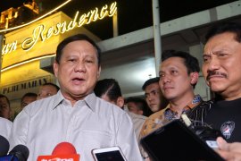 Bertemu Hendropriyono,  Prabowo Subianto bincangkan pemulihan Papua