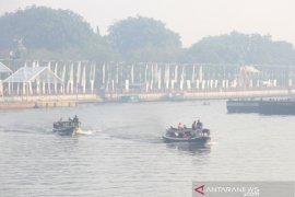 Kota Banjarmasin Di Selimuti Kabut Asap