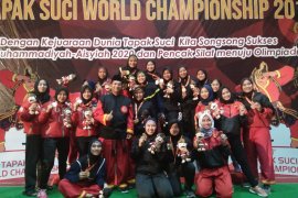 Sulsel raih 5 emas kejuaraan dunia tapak suci di Solo
