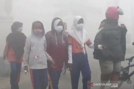 Kualitas udara Sampit kategori berbahaya