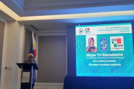 Risma paparkan manajemen risiko bencana di Filipina