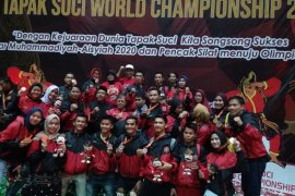Atlet Musi Banyuasin raih emas Kejuaraan Dunia Tapak Suci