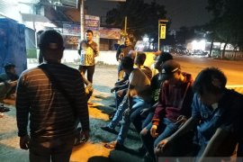 Sedang bersiap serang kelompok lain, 18 anggota geng motor ini diciduk polisi