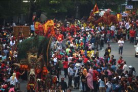 Kirab budaya dan kesenian di Tangerang