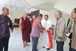 Wapres Jusuf Kalla terima tokoh lintas agama Myanmar