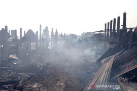 163 kambing terpanggang saat kandangnya terbakar