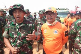 Dandim pimpin pencarian dan pemadaman titik api