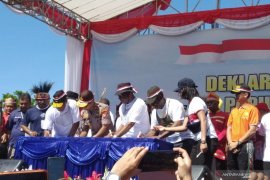 Puluhan ribu warga Manokwari tanda tangan Deklarasi Damai