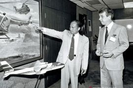 Pameran pesawat di Le Bourget, Habibie .. Habibie ..