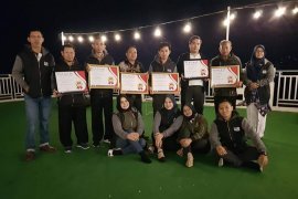 KPU Pandeglang dapat penghargaan penyelenggara pemilu terbaik 2019