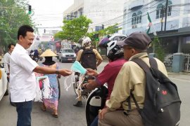 Karhutla Riau - Permintaan masker meningkat, banyak toko kehabisan stok