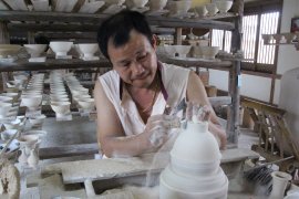 Pameran keramik Internasional dibuka di  China