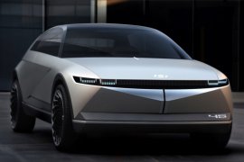 Hyundai kenalkan mobil konsep EV 45 di Frankfurt Motor Show 2019