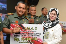 Kodim Demak juara lomba karya jurnalistik TMMD