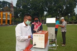 Uji kualitas udara, DLH Agam ambil sampel udara ambien di Lubukbasung