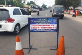 Polresta Ketapang tilang 1.564 pengendara bermotor sepanjang Operasi Patuh Kapuas