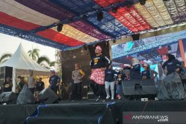 262 peserta senam Bedincak meriahkan HUT Pangkalpinang