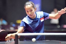Tim tenis meja putri Indonesia kalahkan Maladewa