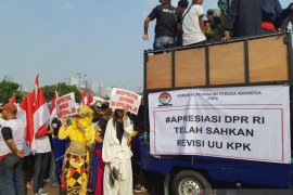 Elemen masyarakat apresiasi DPR sahkan revisi UU KPK