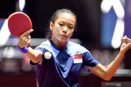 Tim tenis meja putri Indonesia kalahkan Nepal