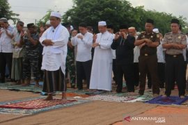 Forkominda Bangka Selatan  shalat Istisqo minta hujan