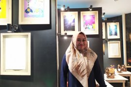 Peserta FLS2N pamerkan karya seni