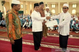 Syukuran jemaah haji Sijunjung dihadiri bupati