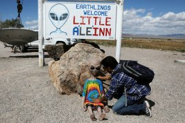 Hoaks! Penampakan alien di Las Vegas