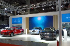 Mobil listrik di CIIF Shanghai